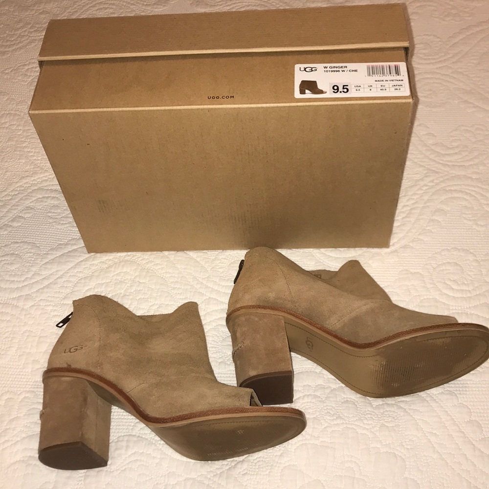 UGG open-toe booties!